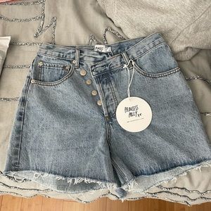 Princess Polly criss cross shorts